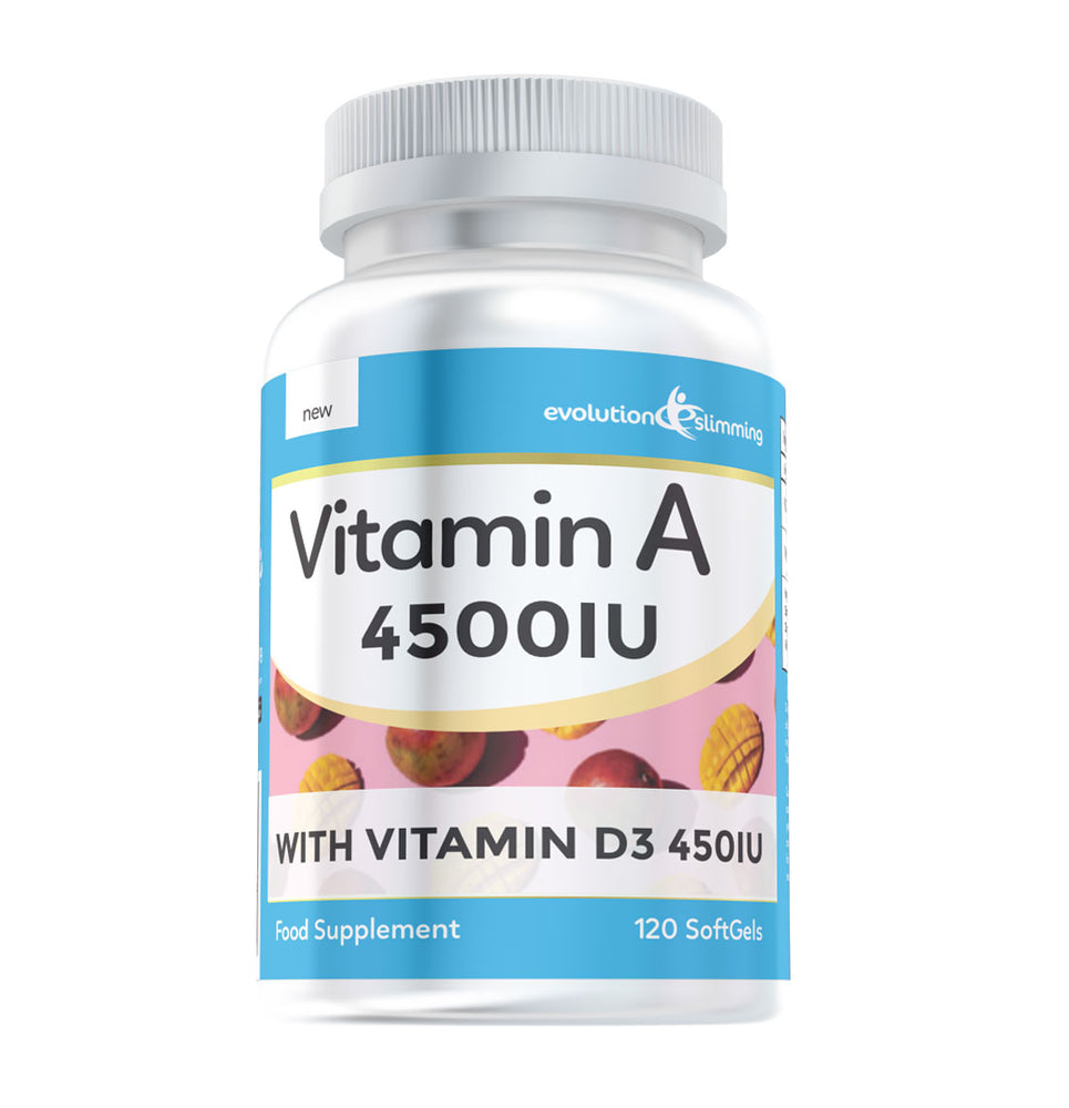 Vitamin A 4500iu With Vitamin D3 450iu - Supports Normal Vision and the Immune System