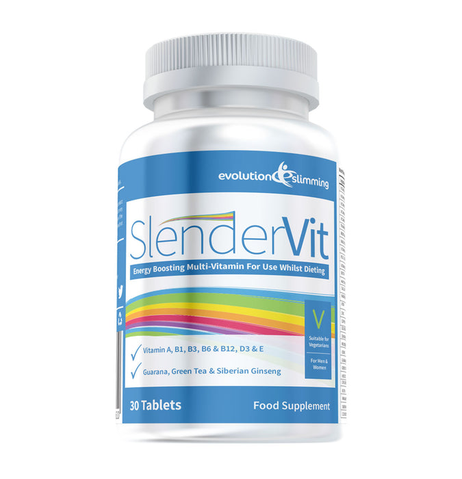 SlenderVit Weight Loss Support MultiVitamin 30 Tablets