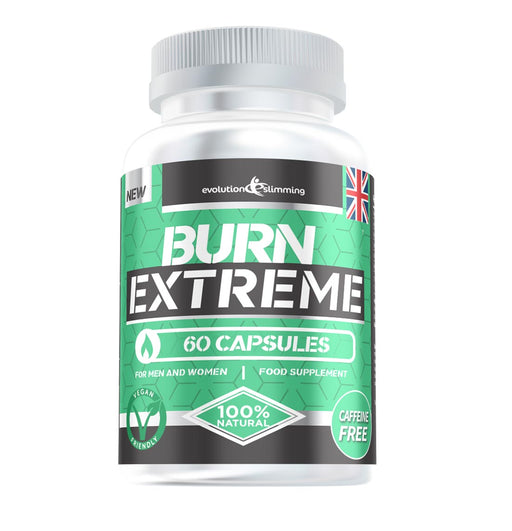 Burn Extreme High Strength Weight Loss Supplement - Caffeine-Free and Vegetarian