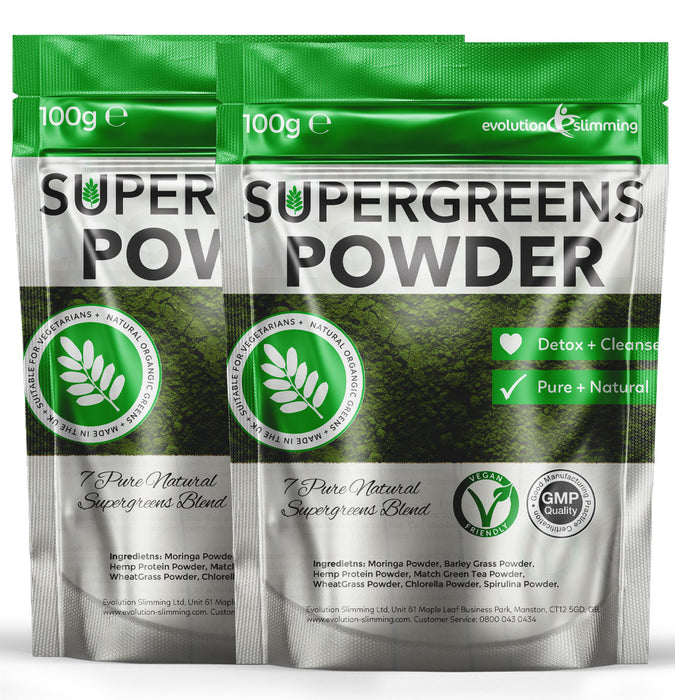 Super Greens Powder - 7 Powerful Super Greens Blend