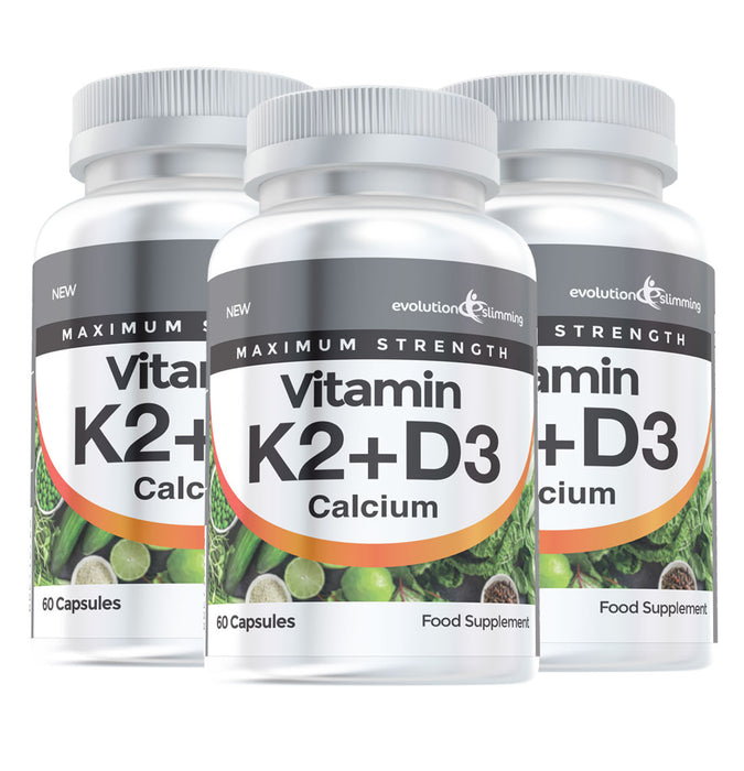 Vitamin K2+D3 with Calcium Capsules