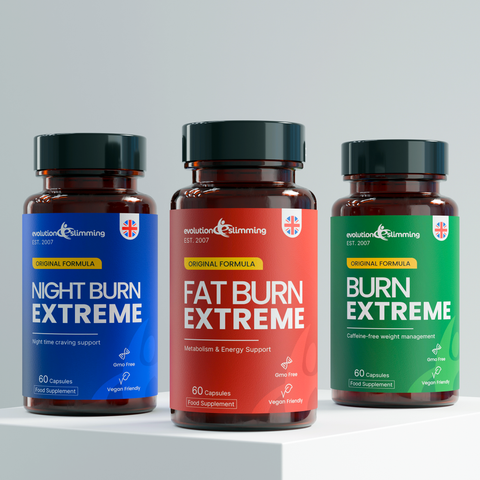 Combo multipack Fat Burn Extreme: Combo de control de peso de 3 pasos