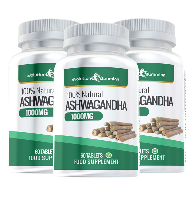Ashwagandha 1000mg Extract - 60 Tablets
