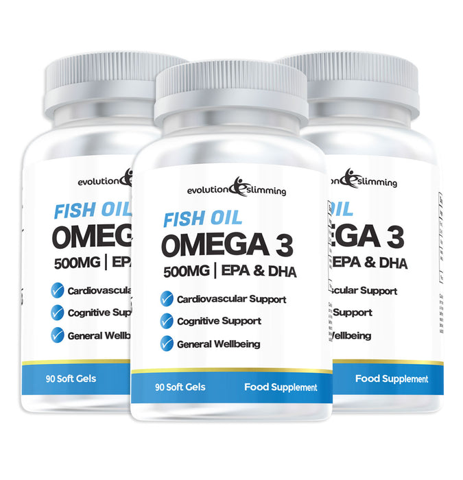 Omega 3 Fish Oil 500mg - EPA & DHA