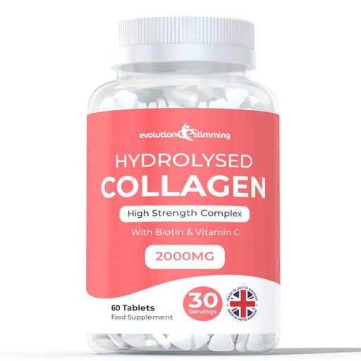 Hydrolysed Collagen High Strength 1,000mg for Hair, Skin & Nails + Vitamin C & Biotin Evolution Slimming