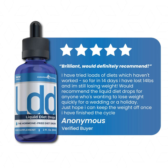 LDD (Liquid Diet Drops) Weight Management Drops - Evolution Slimming