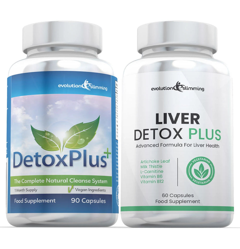 Liver Detox Plus Capsules & DetoxPlus Combo - Evolution Slimming