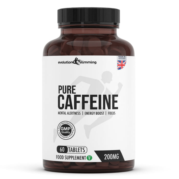 Comprimés de caféine pure 200 mg