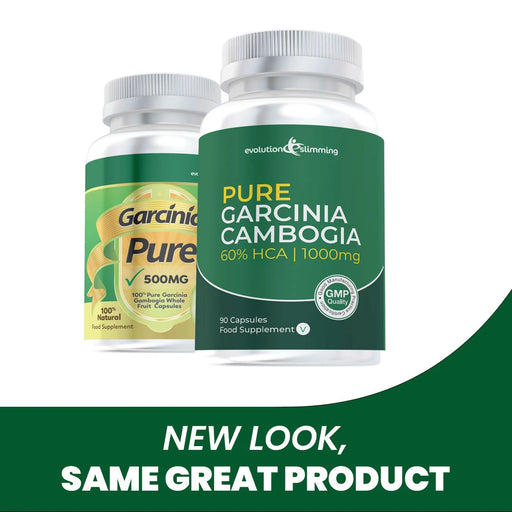 Pure Garcinia Cambogia 1000mg - Evolution Slimming