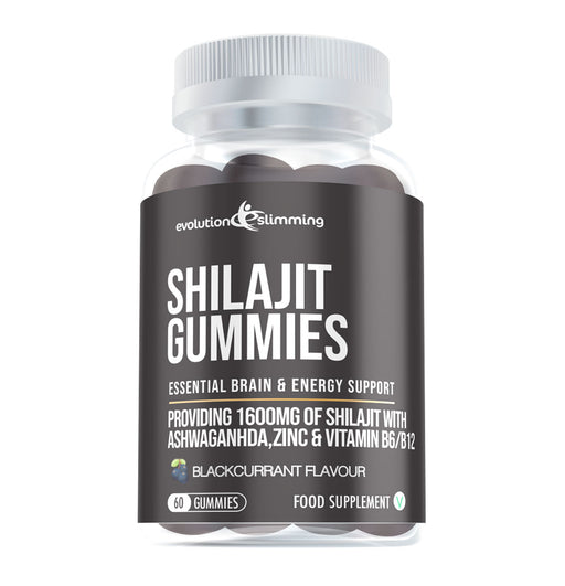 Shilajit Gummies with Ashwagandha - Energy Support & Brain Health