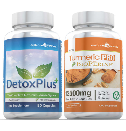 Turmeric Pro with BioPerine® & DetoxPlus Combo Pack