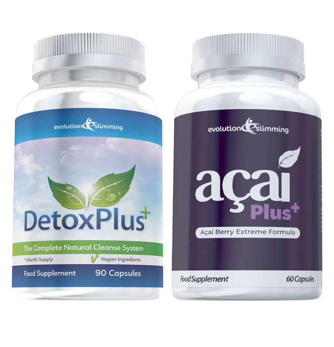 Acai Plus & Detox Plus Cleanse Combo Pack