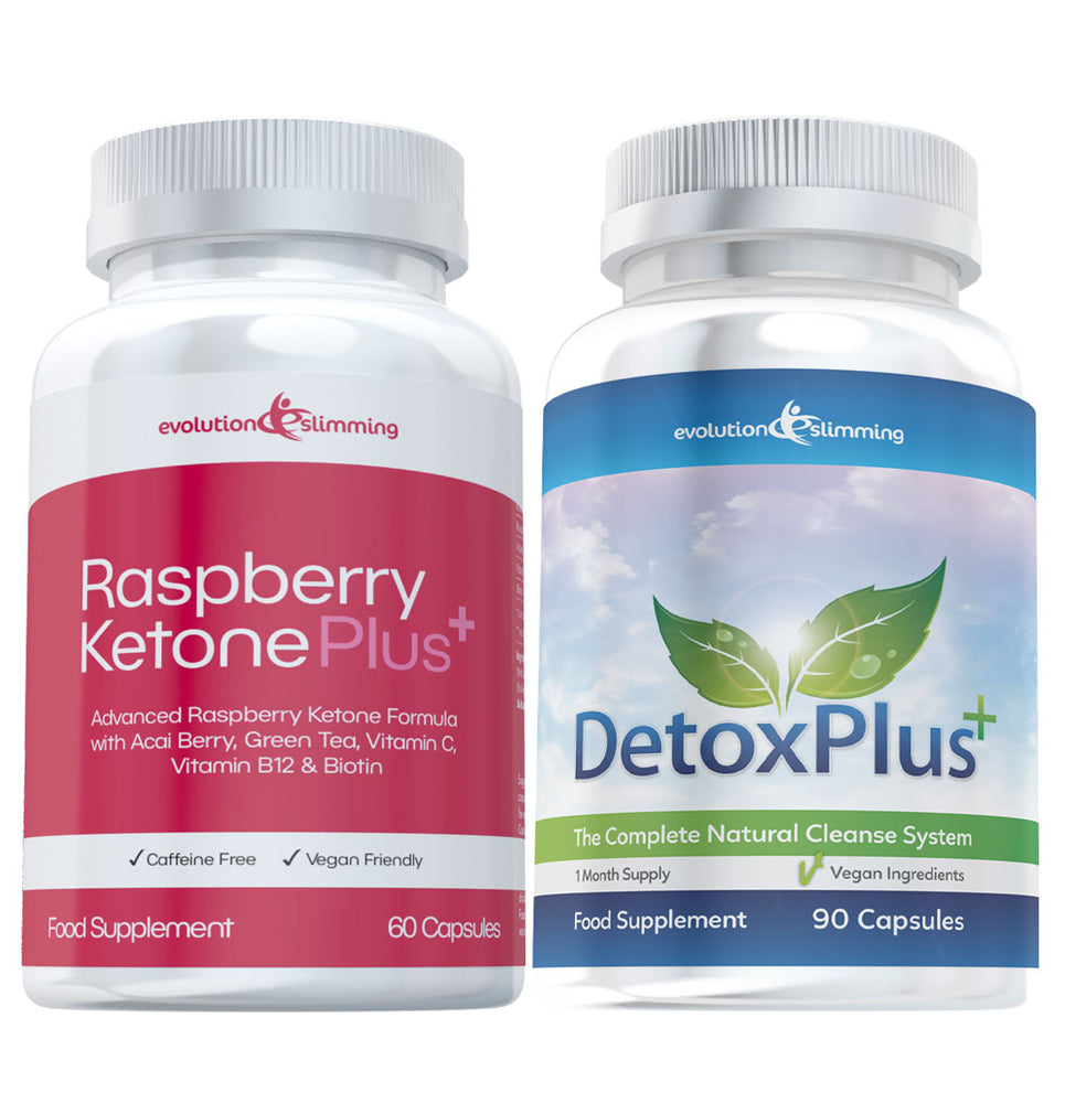 Raspberry Ketone Plus & Detox Colon Cleanse Combo Pack