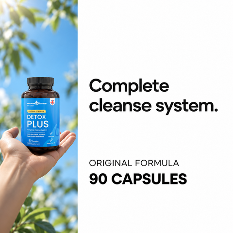 Sistema de limpieza completa Detox Plus: Alivio natural de la hinchazón