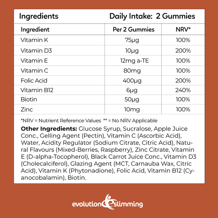 Vitamin K Gummies with 8 Multivitamins