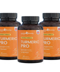 Three bottles of Turmeric Pro