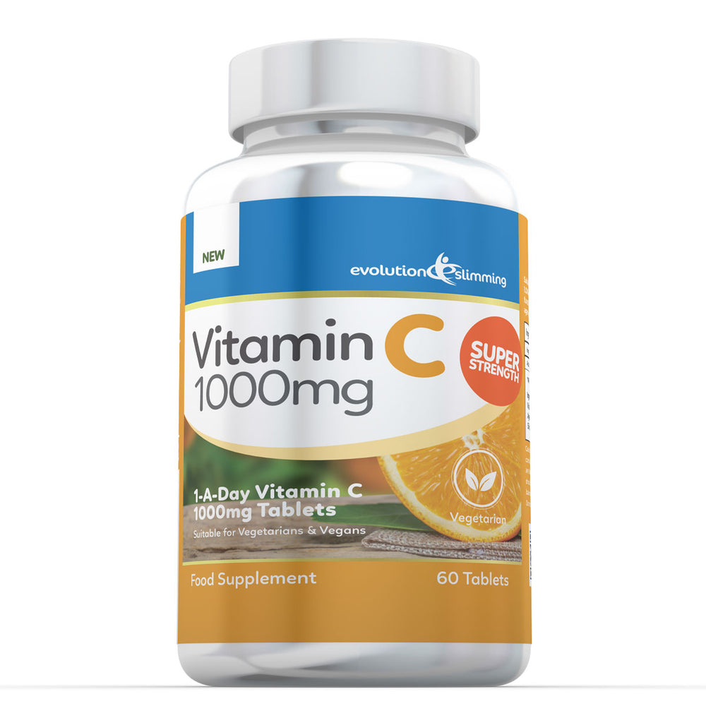 Vitamin C 1000mg Tablets, Suitable for Vegetarians & Vegans