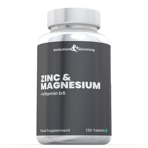 Zinc Tablets with Magnesium & Vitamin B6, Suitable for Vegans & Vegetarians