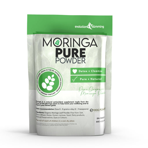 Moringa Pure 100% Pure Organic Powder 100g Pouch